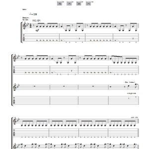 Kaiser Chiefs Never Miss A Beat Musik Noten - Guitar Tab - 43463-0
