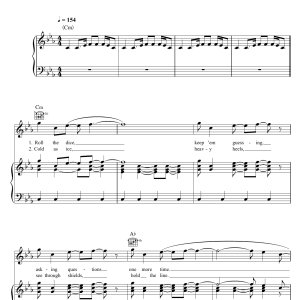 Kaiser Chiefs One More Last Song Musik Noten - Piano, Vocal & Guitar Chords - 118656-0