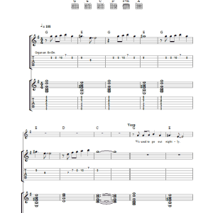 Kaiser Chiefs Team Mate Musik Noten - Guitar Tab - 32436-0