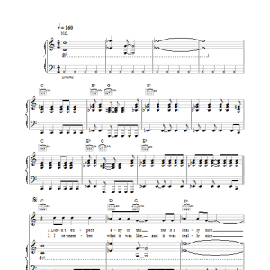 Kaiser Chiefs Thank You Very Much Musik Noten - Piano, Vocal & Guitar Chords - 38002-0