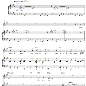 Kander & Ebb I Move On Musik Noten - Piano & Vocal - 26150-0