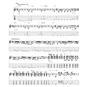 Kansas Paradox Musik Noten - Guitar Tab - 167698-0