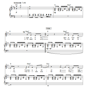 Kari Jobe Rise Musik Noten - Piano, Vocal & Guitar Chords - 87704-0