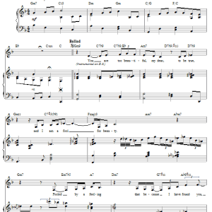 Karrin Allyson You Are Too Beautiful Musik Noten - Piano, Vocal & Guitar Chords - 53573-0
