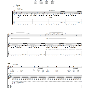 Kasabian Days Are Forgotten Musik Noten - Piano, Vocal & Guitar Chords - 111534-0