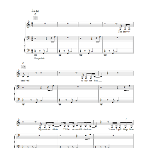 Kate Nash Mariella Musik Noten - Piano, Vocal & Guitar Chords - 39083-0