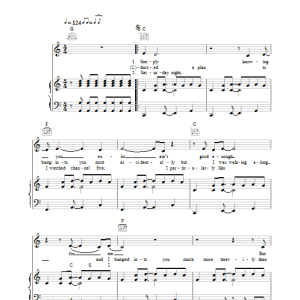 Kate Nash We Get On Musik Noten - Piano, Vocal & Guitar Chords - 39049-0