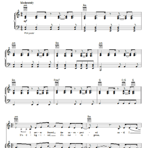 Kate Voegele No Good Musik Noten - Piano, Vocal & Guitar Chords - 69929-0