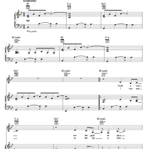 Kate Voegele Wish You Were Musik Noten - Piano, Vocal & Guitar Chords - 69925-0