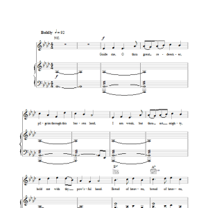 Katherine Jenkins Cwm Rhondda Musik Noten - Piano, Vocal & Guitar Chords - 38184-0
