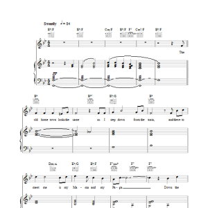 Katherine Jenkins Green, Green Grass Of Home Musik Noten - Piano, Vocal & Guitar Chords - 38114-0