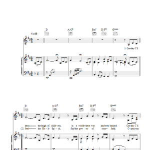 Katherine Jenkins I Believe Musik Noten - Piano, Vocal & Guitar Chords - 115114-0