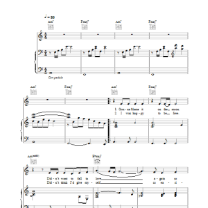 Katie Melua Blame It On The Moon Musik Noten - Piano, Vocal & Guitar Chords - 26975-0