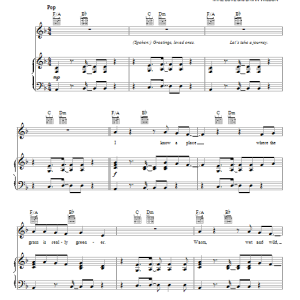 Katy Perry featuring Snoop Dogg California Gurls Musik Noten - Piano, Vocal & Guitar Chords - 75325-0