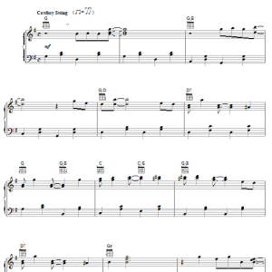 k.d. lang Little Patch Of Heaven Musik Noten - Piano, Vocal & Guitar Chords - 28148-0