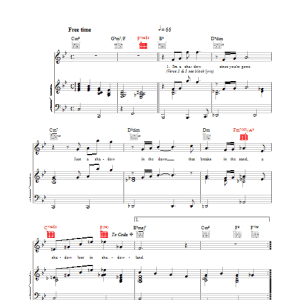k.d. lang Shadowland Musik Noten - Piano, Vocal & Guitar Chords - 20361-0
