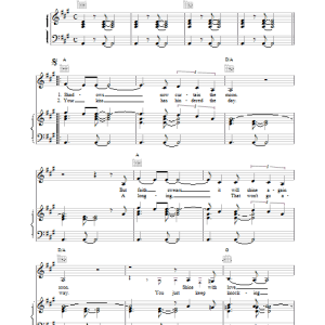 k.d. lang So It Shall Be Musik Noten - Piano, Vocal & Guitar Chords - 15701-0