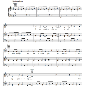 k.d. lang You're OK Musik Noten - Piano, Vocal & Guitar Chords - 65851-0