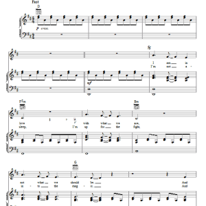 Ke$ha Animal Musik Noten - Piano, Vocal & Guitar Chords - 76737-0