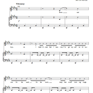Ke$ha Boots & Boys Musik Noten - Piano, Vocal & Guitar Chords - 76748-0