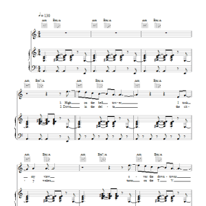 Keane Clear Skies Musik Noten - Piano, Vocal & Guitar Chords - 102757-0