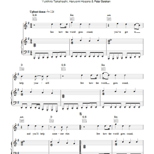 Keane Ishin Denshin (You've Got To Help Yourself) Musik Noten - Piano, Vocal & Guitar Chords - 102756-0