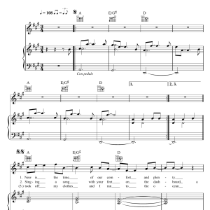 Keane Love Is The End Musik Noten - Piano, Vocal & Guitar Chords - 43440-0