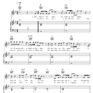 Keane You Don't See Me Musik Noten - Piano, Vocal & Guitar Chords - 43448-0
