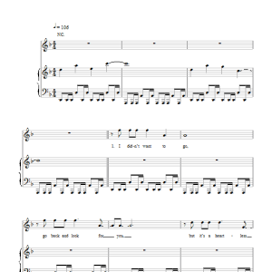 Keane Your Love Musik Noten - Piano, Vocal & Guitar Chords - 102691-0