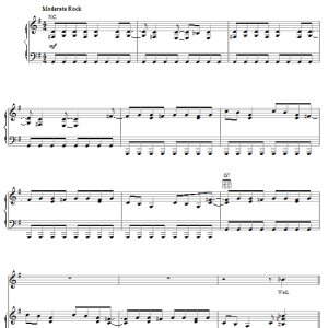 Keith Anderson XXL (Double X-L) Musik Noten - Piano, Vocal & Guitar Chords - 53703-0