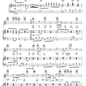 Keith Green Rushing Wind Musik Noten - Piano, Vocal & Guitar Chords - 23100-0