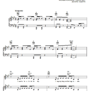 Kelly Clarkson Don't Let Me Stop You Musik Noten - Piano, Vocal & Guitar Chords - 70701-0