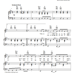 Kelly Clarkson Hello Musik Noten - Piano, Vocal & Guitar Chords - 93636-0