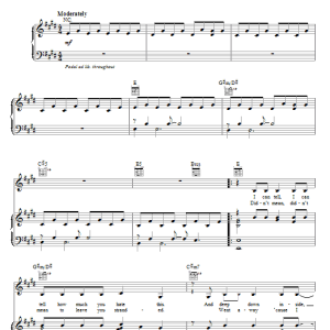 Kelly Clarkson Save You Musik Noten - Piano, Vocal & Guitar Chords - 70725-0