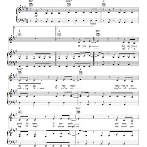 Kelly Clarkson You Can't Win Musik Noten - Piano, Vocal & Guitar Chords - 93628-0
