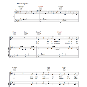 Kelly Clarkson You Found Me Musik Noten - Piano, Vocal & Guitar Chords - 37650-0