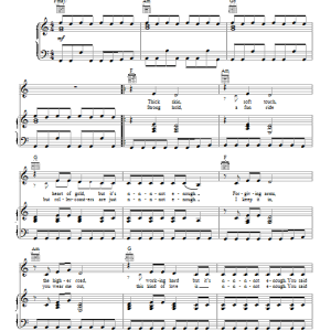 Kelly Clarkson You Love Me Musik Noten - Piano, Vocal & Guitar Chords - 93634-0