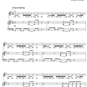 Kelly Rowland featuring Eve Like This Musik Noten - Piano, Vocal & Guitar Chords - 59356-0
