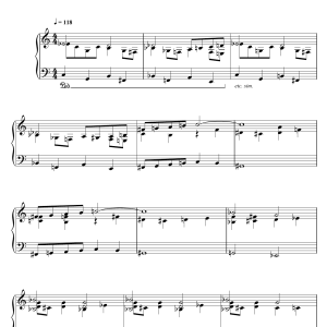 Kenji Kawai Ghost In The Shell 2: Innocence (The Doll House I and II) Musik Noten - Piano Solo - 106637-0