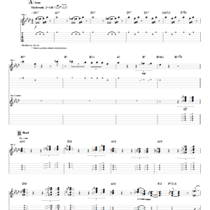 Kenny Burrell Everyday I Have The Blues Musik Noten - Guitar Tab - 65087-0
