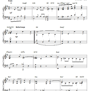 Kenny Burrell I'll Close My Eyes (arr. Brent Edstrom) Musik Noten - Piano Solo - 73190-0
