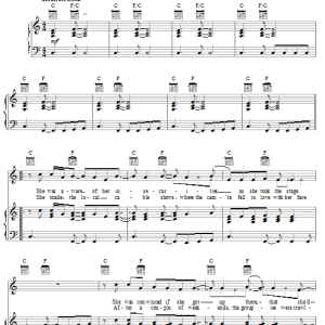Kenny Chesney Big Star Musik Noten - Piano, Vocal & Guitar Chords - 21310-0