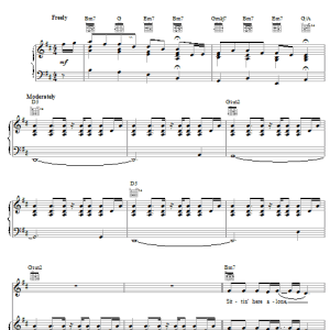 Kenny Chesney I Remember Musik Noten - Piano, Vocal & Guitar Chords - 21311-0