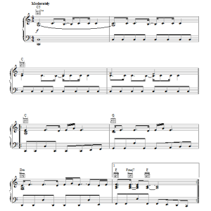 Kenny Chesney Reality Musik Noten - Piano, Vocal & Guitar Chords - 77898-0