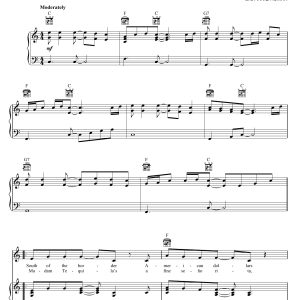 Kenny Chesney Tequila Loves Me Musik Noten - Piano, Vocal & Guitar Chords - 164469-0