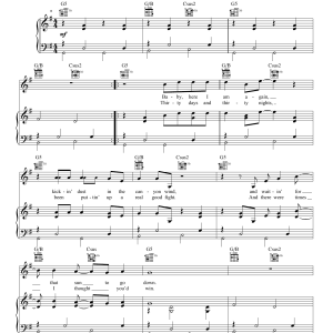 Kenny Chesney You And Tequila Musik Noten - Piano, Vocal & Guitar Chords - 77899-0