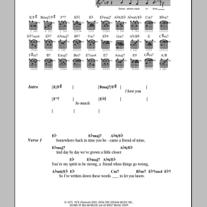 Kenny Nolan Love's Grown Deep Musik Noten - Guitar Chords/Lyrics - 82039-0