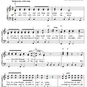 Kenny Rogers and Dolly Parton Islands In The Stream Musik Noten - Easy Piano - 64644-0