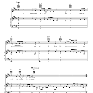 Kenny Rogers Sweet Music Man Musik Noten - Guitar Chords/Lyrics - 162799-0