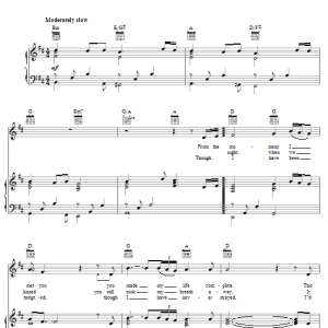 Kenny Rogers The Vows Go Unbroken (Always True To You) Musik Noten - Guitar Chords/Lyrics - 84670-0